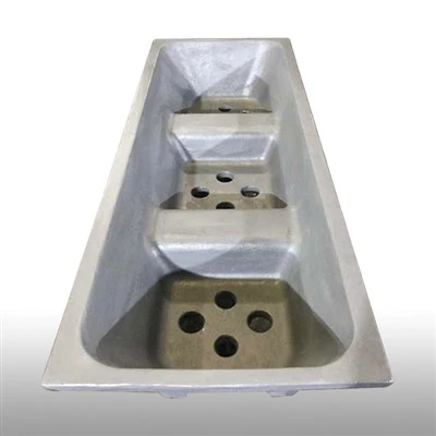 Hraðkælandi drosspönnur